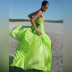 New! PROM! Stunning ALC Aries spring dress size 4 green perfect! Sold out $795